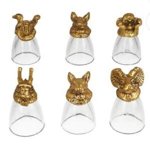 Animal Head Shot Glasses
